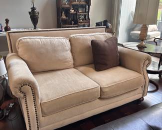 Off white loveseat