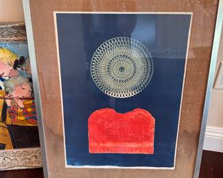 Signed litho