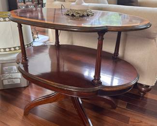 Pair of Mahogany end tables