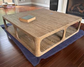 Restoration Hardware Martens coffee table