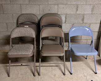 Folding chairs