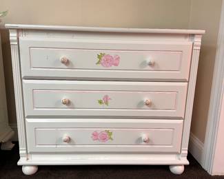 Vintage painted chest