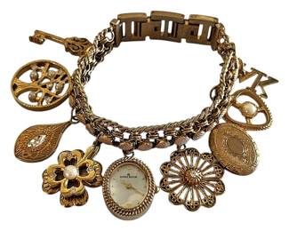 Anne Klein Watch Charm Bracelet
