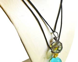 Art Glass Marble Pendants