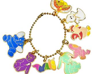 Beanie Baby Charm Bracelet