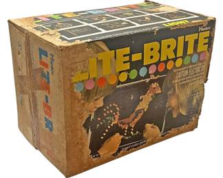 Working Vintage Lite Brite Toy In Box