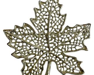 Sarah Coventry Maple Leaf Brooch