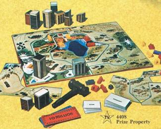 1960s Prize Property Board Game
