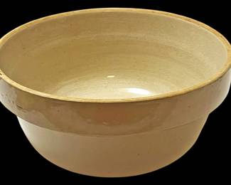 Large Heavy Glazed Mixing Bowl