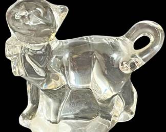 Lenox Full Lead Crystal Cat