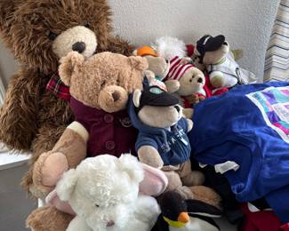 Bear stuffed toy collection 
