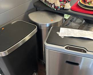 Kitchen trash cans