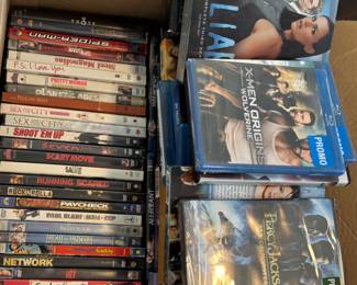 100’s of DVD’s  plus blue tooth DVD’d