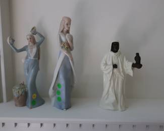 Royal  Doulton  figures,  Minton  Shah