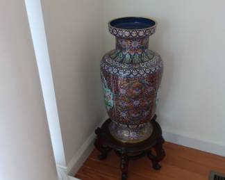 Vase -  one  of  two.