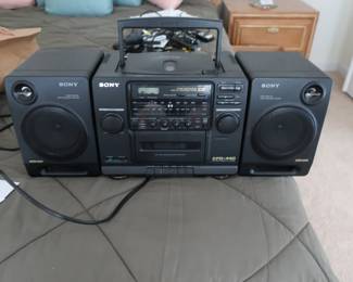sony boom box