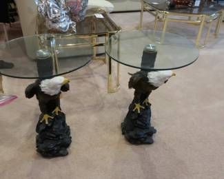 pair of eagle tables