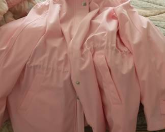 large  pink  winter  jacket