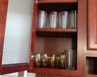 glassware  in  kitchen