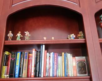 books and  decor