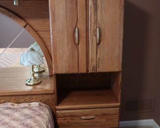 second  storage  piece  with drawers  below