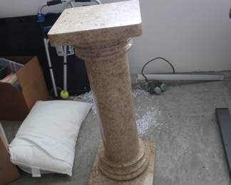 Second  marble  pedestal