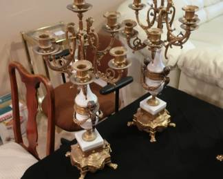 Italian candle holders