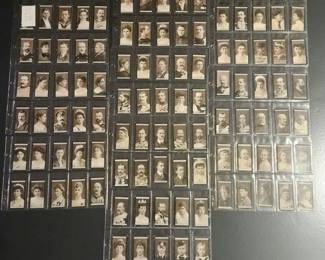 1908 WILLS CIGARETTE CARD COMPLETE SET OF 100
