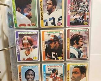 1978 TOPPS FOOTBALL COMPLETE SET. 528 OF 528