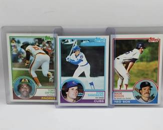 1983 TOPPS ROOKIE CARDS!