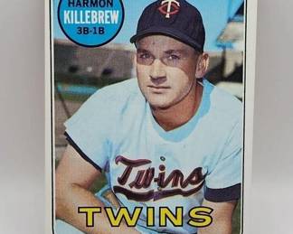 1969 TOPPS HARMON KILLEBREW CARD. VERY CLEAN CARD