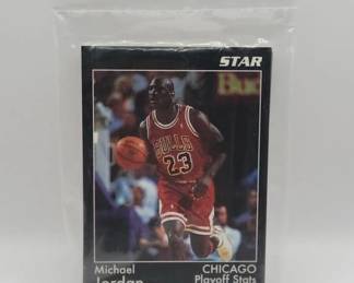 ULTRA RARE JORDAN STAR CO. 5 CARD SET. IN FACTORY SEALED BAG. VERY RARE.