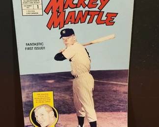 MICKEY MANTLE 1ST EDITION COMIC BOOK