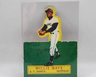 1964 TOPPS STAND UP WILLIE MAYS 48 . RARE CARD