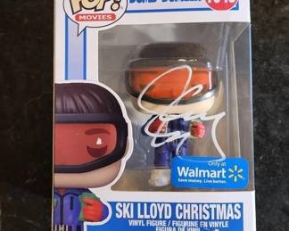 JIM CARREY AUTOGRAPHED DUMB AND DUMBER FUNKO POP