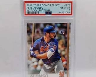 2019 TOPPS PETE ALONSO ROOKIE PSA 10