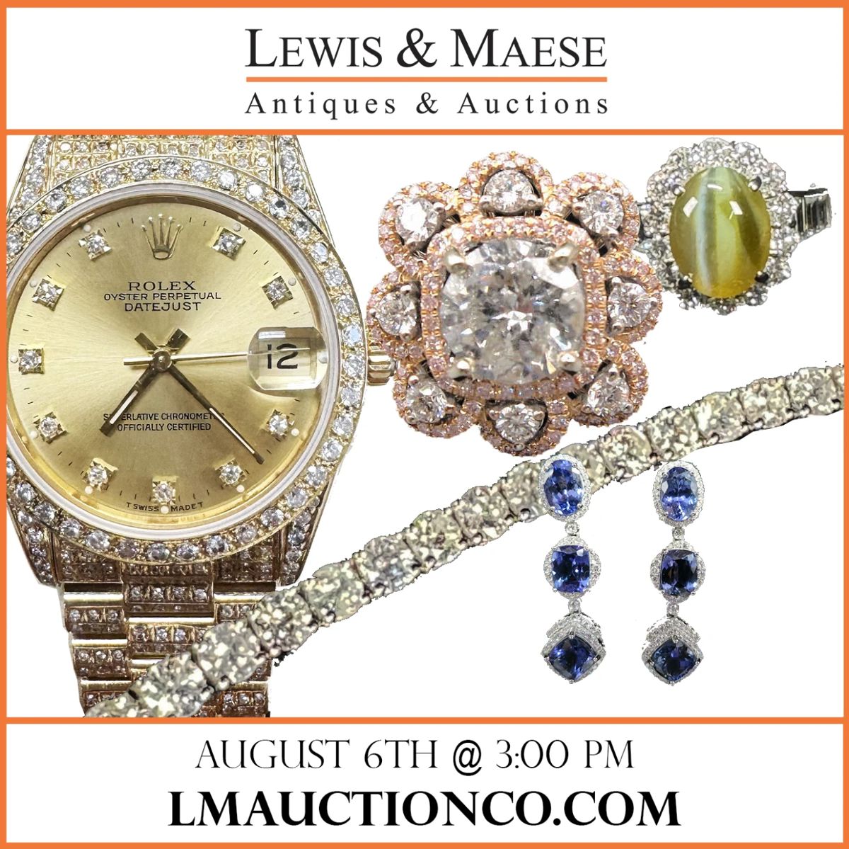 August 6 Jewelry Auction