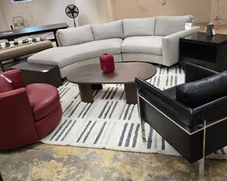 Armchair, table, sectional, sofa
