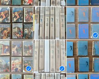 Entire collection of the first 56 Nancy Drew Books by Carolyn Keene.
Edition and current price available.