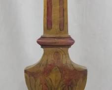272xx - Painted Wooden Candlestand 31"