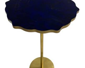 1632 - Chelsea House Lapis Side Table 24 x 14