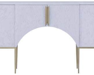 47 - Elk Home Prospect Credenza White Ash Burl 36x60x14
