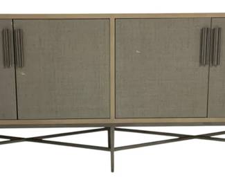1678 - Chelsea House Spencer Cabinet Gray 35 x 84 x 19