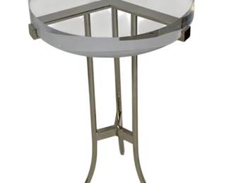 1554 - Chelsea House Ragsdale Acrylic Table 27" x 16"