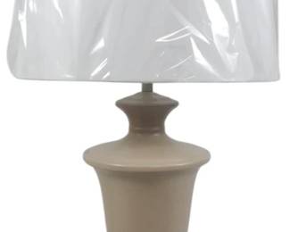 251xx - Chelsea House Kilnbourne Lamp, Sand 27" Lamp direct from showroom, it is untested, buying as is