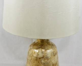 755 - Decorative Table Lamp 25" You are buying an as-is electric/electronic item. We do not guarantee all components are present, and if it is not expressly stated, it is untested