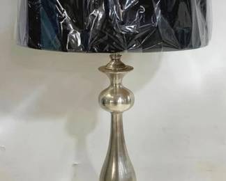 3423 - Decorative Table Lamp - 39" tall You are buying a used as-is electric/electronic item. We do not guarantee all components are present and if it is not expressly stated, it is untested.