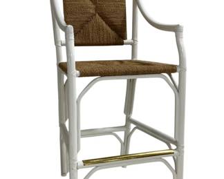 1576 - Chelsea House Mecklenburg Barstool 48 x 22 x 20