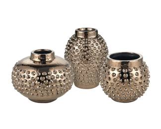 305 - 3 Dorus Vases 13x10x10