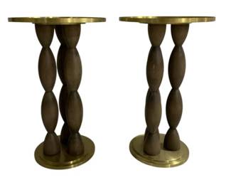 1659 - Pair Wildwood Accent Tables 22 x 14